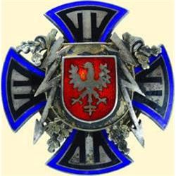 POLAND, MEDAL, 1ST TELEGRAPHIC BATTALION - II.TYPE