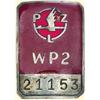 Image 1 : POLAND, MEDAL, AIR FORCE AIRCRAFT FACTORY - IDENTITY DISC