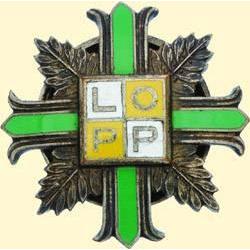 POLAND, MEDAL, AIR DEFENSE LEAGUE - LOPP