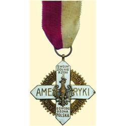 POLAND, MEDAL, AMERICAN SOLDIERS - I.TYPE