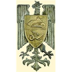 POLAND, MEDAL, 1ST POLISH TANK REGIMENT OF THE ARMY OF GENERAL JOZEF HALLER, 1919