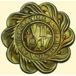 POLAND, MEDAL, SZCZYPIORNO-BENJAMINOW PRISONER OF WAR, 1917