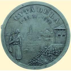 POLAND, MEDAL, CYTADELA (CITADEL SUBSECTION 1918...LWOW)