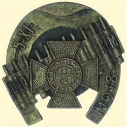POLAND, MEDAL, AIR MACHINE GUN UNIT (CORRECT: LWOW MACHINE GUN UNIT) 1918