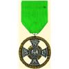 Image 1 : POLAND, MEDAL, CROSS OF VALOR OF THE CENTRAL COMMITTEE CITIZENS GUARD 1922