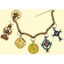 MEDALS AUSTRIA                  Miniature Chain w