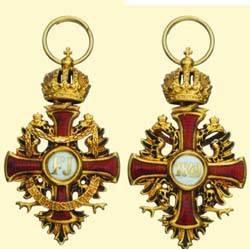 MEDALS AUSTRIA                    ORDER OF FRANZ 