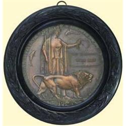 MEDALS GREAT BRITAIN              Memorial Plaque