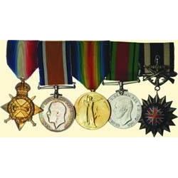 MEDALS GREAT BRITAIN             Group of Five to