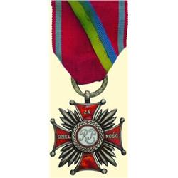 Medals Poland Silver Cross (2nd class) for Braver