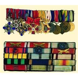 Medals Romania ROMANIAN AND RUSSIAN BAR OF ORDERS