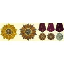 Medals Romania Complete set, 1st - 5th class
ROMA