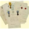 Image 1 : Medals Romania GROUP OF AWARDS AND DOCUMENTS OF A