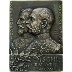 Medals Romania MEETING OF CAROL I AND FRANZ JOSEP