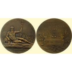 Medals Romania 50TH ANNIVERSARY OF THE EUROPEAN D