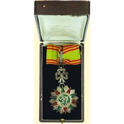 Commander's Decoration - Type Sidi Ahmed
TUNISIA
