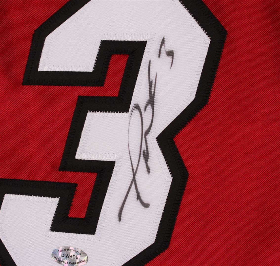 dwyane wade autographed jersey
