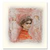 Image 1 : "Matthew" Limited Edition Lithograph by Edna Hibel (1917-2014), Numbered and Hand Signed with Certif