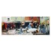 Image 1 : Shalva Phachoshvili- Original Oil on Canvas "Old Street"