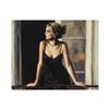 Image 1 : Fabian Perez, "Balcony Buenos Aires VIII" Hand Textured Limited Edition Giclee on Board. Hand Signed