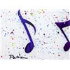 Image 3 : Patricia Govezensky- Original Collage Painting "Music Notes I"