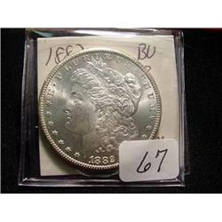 1882-CC Morgan Silver Dollar  MS 63