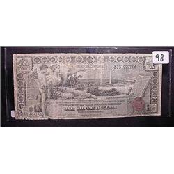 1896 $1.00 Silver Certificate Educational Note  V