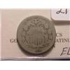 Image 1 : 1871 Shield Nickel  VG