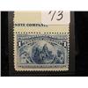 Image 1 : Scott # 230 United States Columbian I Cent Issue 