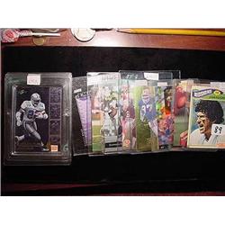 (10) Assorted Football Trading Cards - Riggin, Mo