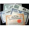 Image 1 : Assortment of (10) Stock Certificates - GM, B&O R