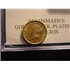 Image 1 : 1853 $1.00 Liberty Head Gold Coin  AU