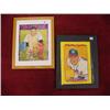 Image 1 : (2) 8 1/2 x 10 Baseball Puzzle Pictures in Frames