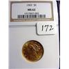 Image 1 : 1903 $5.00 Liberty Gold Coin  NGC MS 62