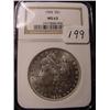 Image 1 : 1904 Morgan Silver Dollar  NGC  MS 63