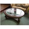 Image 1 : MICHAEL AMINI VICTORIA PALACE GLASS TOP COFFEE TABLE.  RETAIL $2,999.00