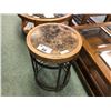 Image 1 : FLEXSTEEL TRADITIONAL OAK INLAYED ACCENT TABLE.  RETAIL $1,299.00