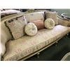 Image 2 : ORNATE FORMAL 3PC SOFA SET WITH SOFA, LOVE SEAT AND CHAIR WITH THROW CUSHIONS.  APPROXIMATE RETAIL