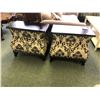 Image 1 : PAIR OF 3 DRW. ACCENT CHESTS.