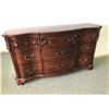 Image 2 : PULASKI 5 PC. KING BEDROOM SUITE INC.: KING HEADBOARD AND FOOTBOARD, RAILS, 2 NIGHT STANDS, AND