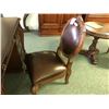 Image 3 : FORMAL HOME OFFICE DOUBLE PEDESTAL DESK WITH KEYBOARD TRAY AND CHAIR.  APPROXIMATE RETAIL $5,100.00