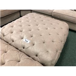 DECOR-REST TUFTED TOP OTTOMAN.  RETAIL $1,999.00