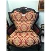 Image 2 : PAIR OF WOOD FRAME WING BACK CHAIRS.  RETAIL $2,550.00 EACH