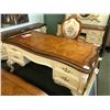 Image 2 : ORLEANS HOME OFFICE DOUBLE PEDESTAL DESK WITH CHAIR.  APPROXIMATE RETAIL $7,000.00