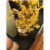 Image 1 : POT WITH FAUX PLANT