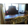 Image 1 : MICHAEL AMINI IMPERIAL COURT 7PC QUEEN BEDROOM SET INC. QUEEN HEADBOARD, FOOTBOARD, RAILS, LARGE