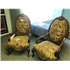 Image 1 : PAIR OF MICHAEL AMINI CHATEAU OVERSIZED SIDE CHAIRS
