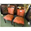 Image 1 : PAIR OF ESPANOL DINING CHAIRS.  RETAIL $799.00 EACH