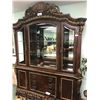Image 1 : MICHAEL AMINI FORMAL BUFFET AND HUTCH WITH TOUCH LIGHTING.  RETAIL $6,499.00