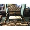 Image 1 : 5 PC QUEEN BEDROOM SUITE INC. QUEEN HEADBOARD, FOOTBOARD, RAILS AND BENCH.  APPROXIMATE RETAIL